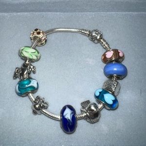 Retired Pandora Bracelet with Charms
